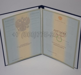 Диплом Бакалавра 2005г в Череповце