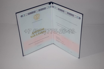 Диплом Бакалавра 2020г ГОЗНАК в Череповце